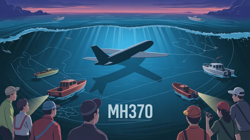 Vol MH370 : « Il sera trouvé »: la recherche se poursuit avec des experts et des amateurs.