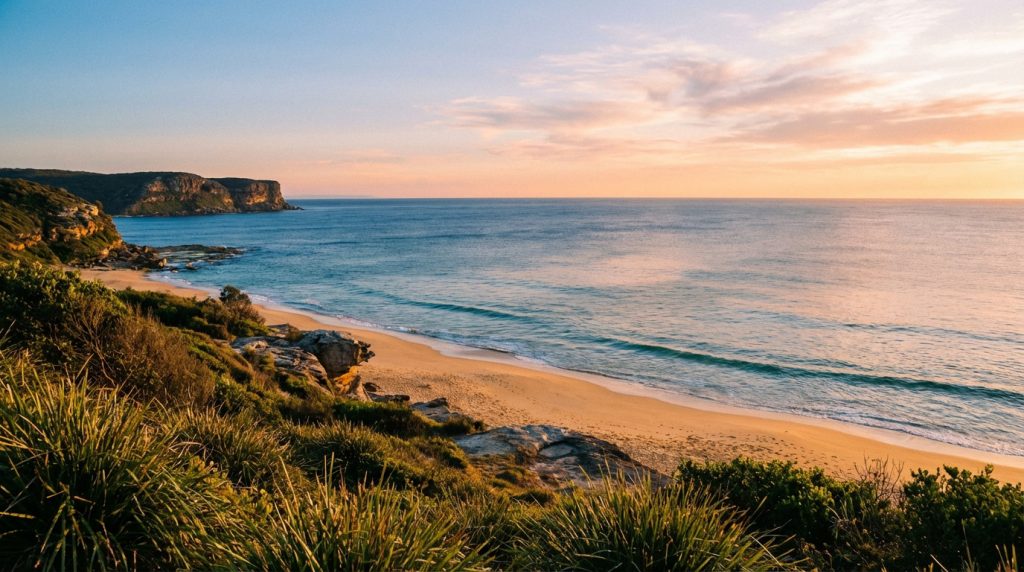 Vue panoramique d'une mer sur le plateau continental, illustrant la distinction entre mer et océan