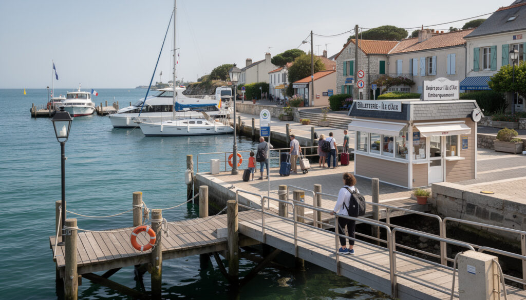 découvrez les principaux points de départ pour prendre le bateau vers l'île d'aix et préparez votre escapade maritime en toute simplicité.