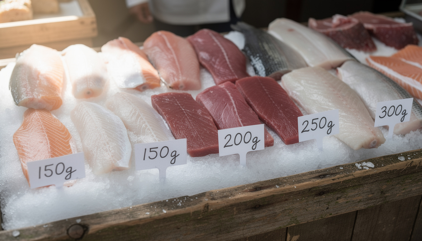 découvrez combien de grammes de poisson prévoir par personne pour composer un repas équilibré, avec des conseils nutritionnels pour une alimentation saine.