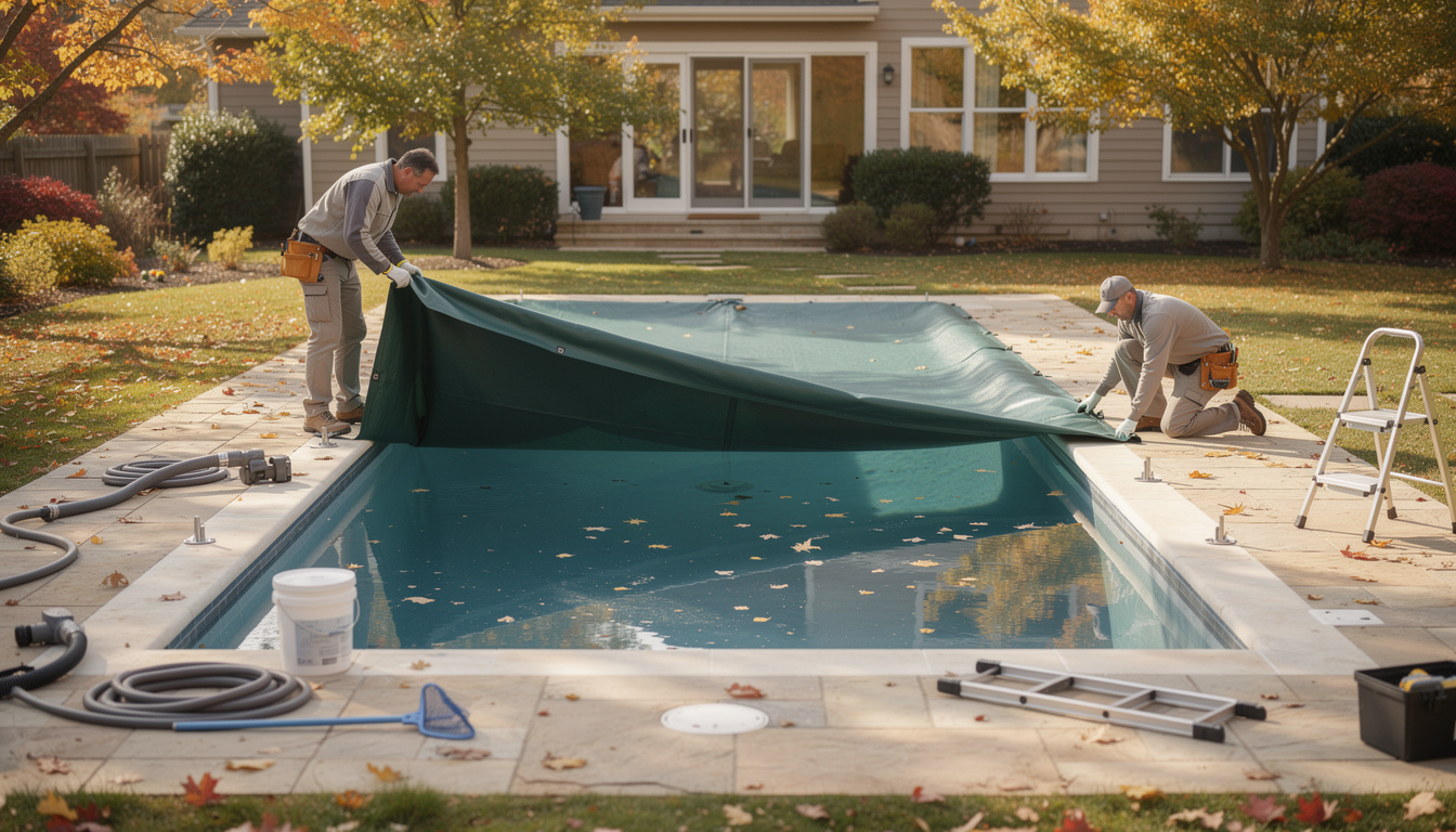 découvrez comment hiverner une piscine efficacement pour protéger votre installation des dommages causés par le froid et assurer une remise en service facile au printemps.