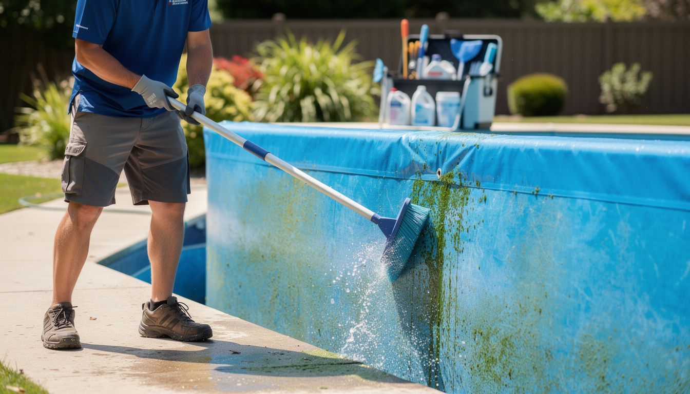 découvrez nos méthodes rapides et efficaces pour éliminer l'eau verte de votre piscine et retrouver une eau claire et saine en un rien de temps.